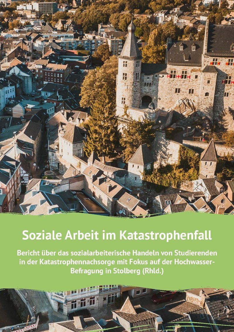 Titelblatt des Abschlussberichts zur Hochwasser-Befragung